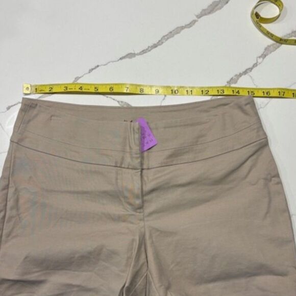 Apt. 9 | Women’s Cumin Spice Tan Wide Waist Flat Front Casual Shorts Size 4 - Picture 15 of 16